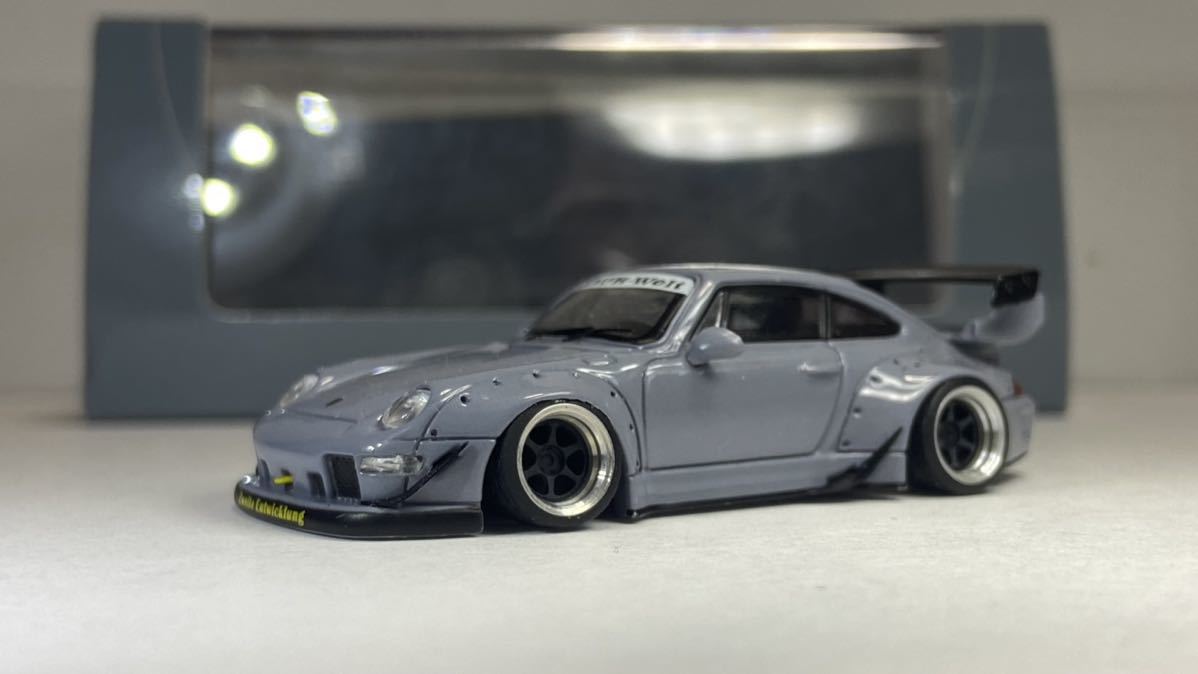  1/64 改 porsche 911 rauh-welt RWB 車高短 アルミ製深リムホイール 6本スポーク 街道レーサー ミニカーカスタム time model(乗用車)｜売買されたオークション情報、yahooの商品情報をアーカイブ公開 - オ 乗用車