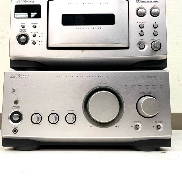 Victor ビクター AX-F1 TD-F1 XL-F1 システムコンボ カセット CD