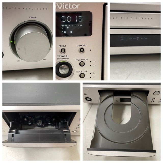 Victor ビクター AX-F1 TD-F1 XL-F1 システムコンボ カセット CD