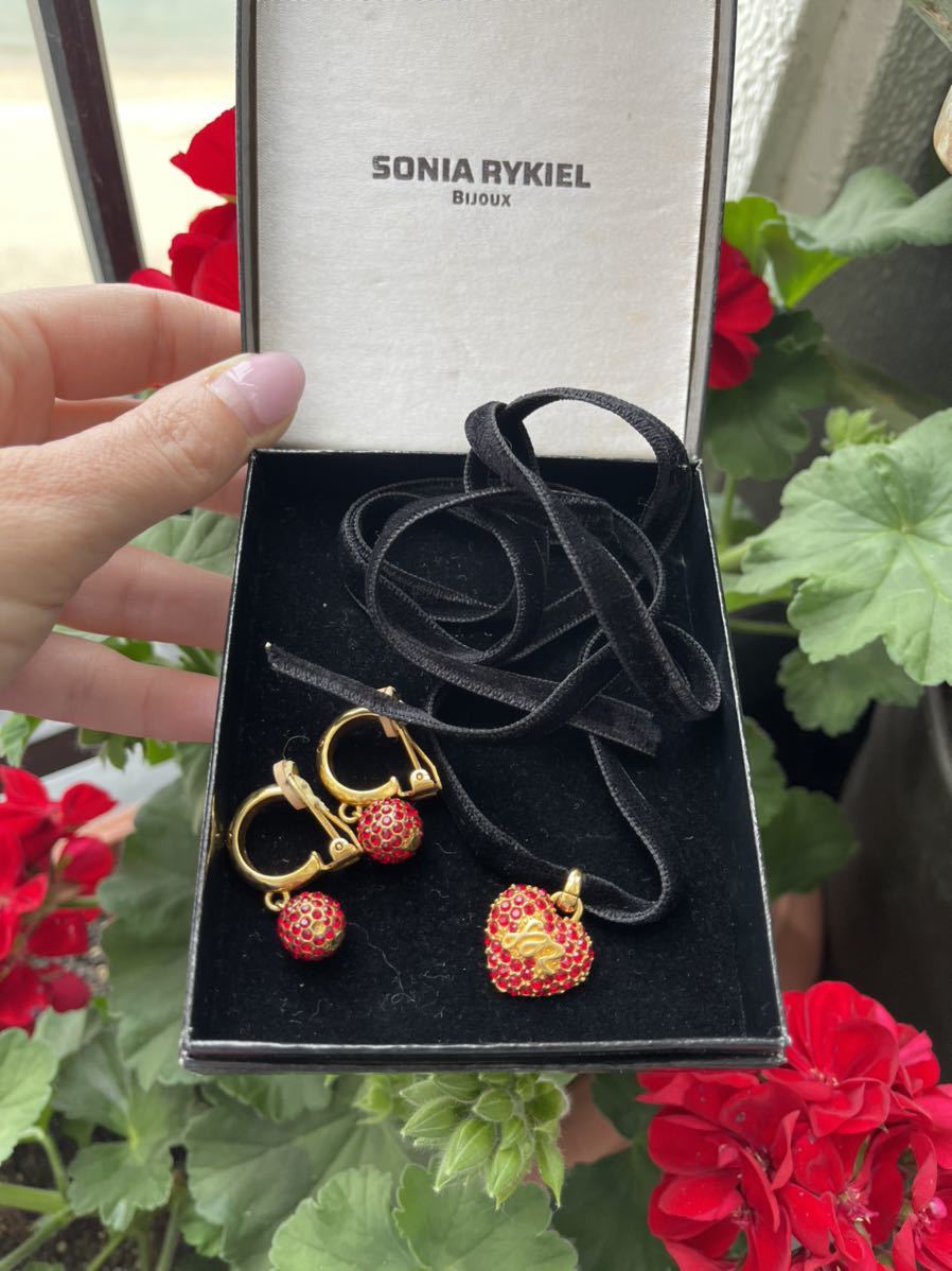 BAAP3029】SONIA RYKIEL ソニアリキエル アクセサリー イヤリング