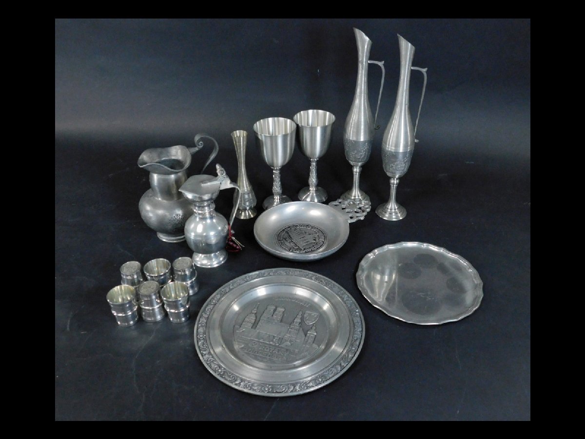まとめて タイ マレーシア TUMASEK PEWTER スイス GUGGISBERG EDELZINN