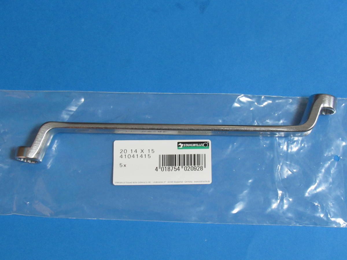 爆買い，定番人気 STAHLWILLE 20 単品 14x15mm スタビレー オフセットメガネレンチ(めがねレンチ)｜売買されたオークション情報、yahooの商品情報をアーカイブ公開 - オークファン めがねレンチ