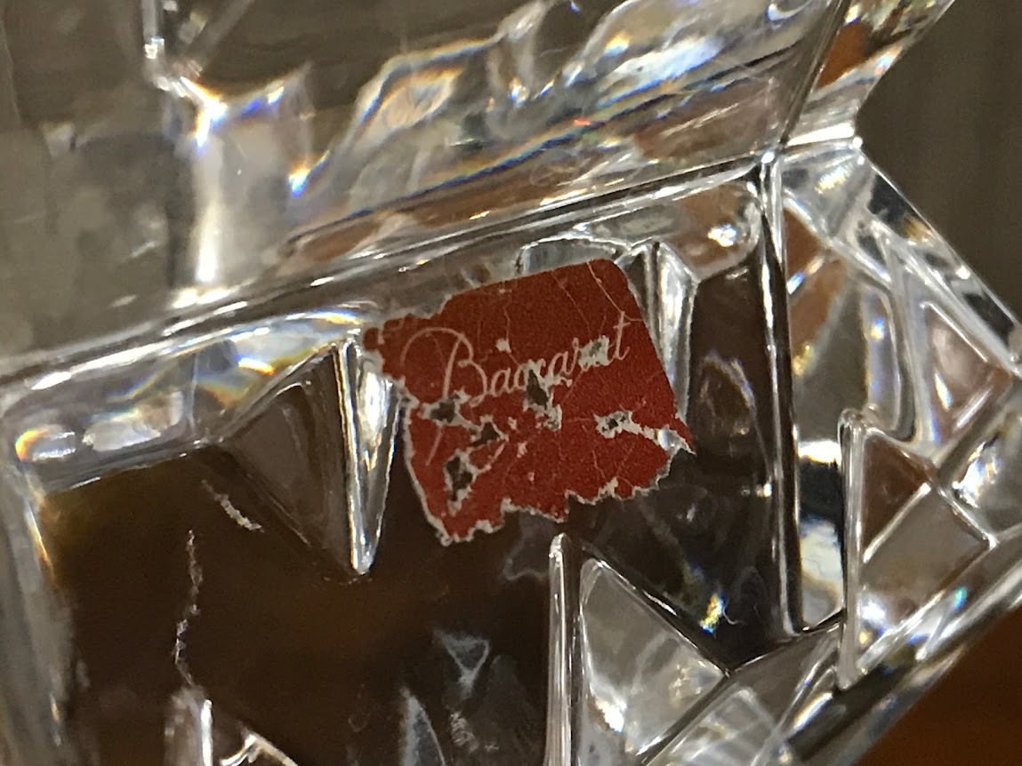 バカラ Baccarat アルルカンベース 花瓶 フラワーベース クリスタル
