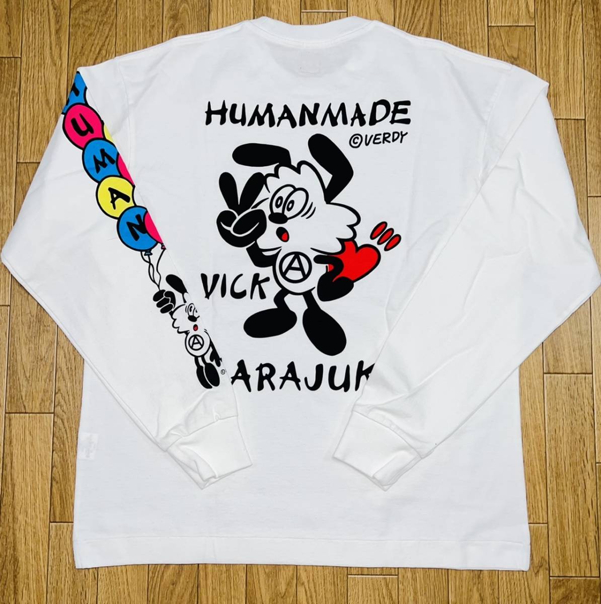 Human made GDC ロンT 白M 新品未使用 即完売