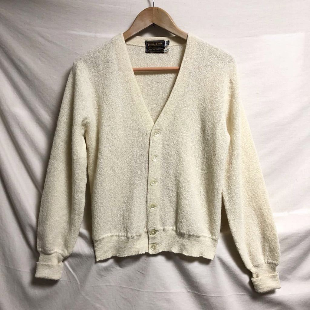 60s vintage pendleton pure alpaca cardigan 希少 ビンテージ 希少 