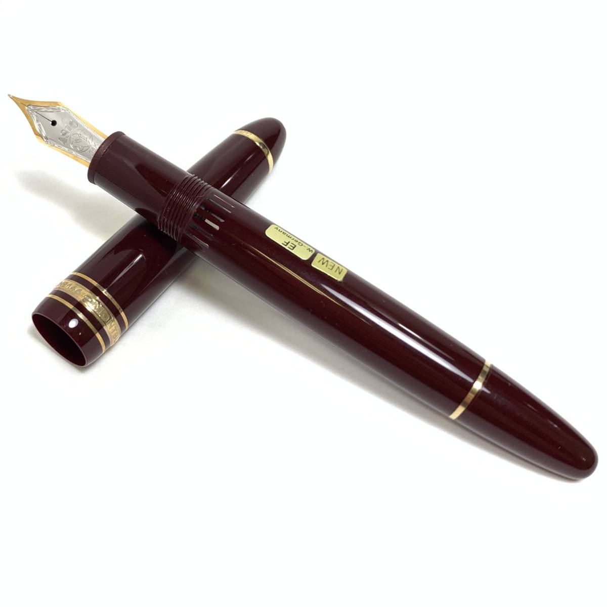 0 モンブラン 万年筆 MONTBLANC ブラック マイスターシュテュック 極美 