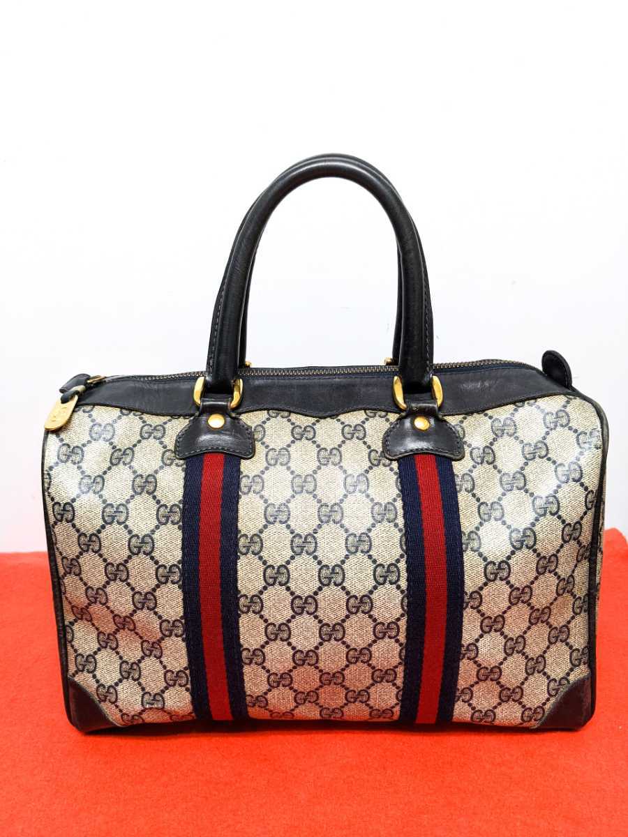 シェリーライン 良品 ハンドバッグ 極希少！gucci ボストンバッグ