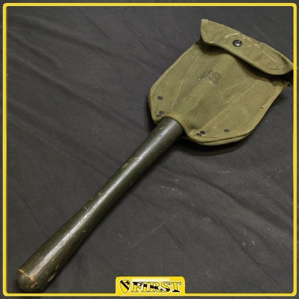 4491】米軍実物 M1943 エントレンチングツール 折り畳み式シャベル ナム戦 スコップ