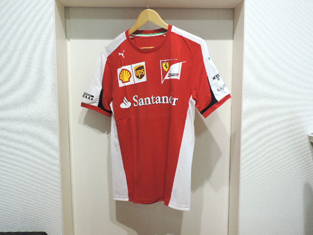 F1 フェラーリ Ferrari Tシャツ スクーデリア | 2015年 - 支給品