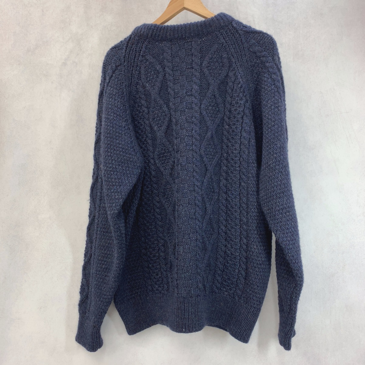 RICHMOND KNITWEAR リッチモンド ニットウェア ARAN CREWNECK PULLOVER 