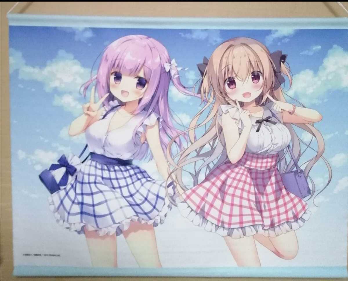 宮坂みゆ 宮坂なこ B2Wスエードタペストリー AILU アイル IDEABASE 