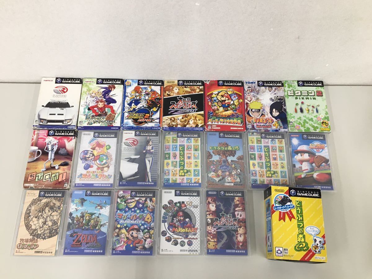 ジャンク品】任天堂 Nintendo ニンテンドー ゲームキューブ ソフト 50