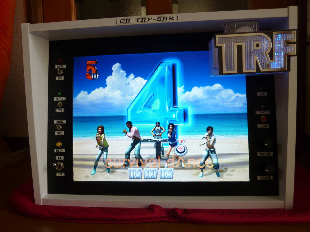 CR.TRF-SHR パチンコ　卓上box trf 卓上パチンコ CR TRF－SHR ミニBOX(パチンコ実機)｜売買された