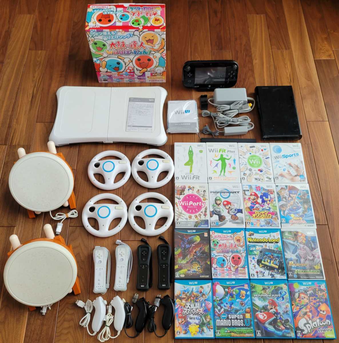 迅速発送】Wiiu 4人で遊べるB セット Wii U テレビゲーム Wiiu ソフト6