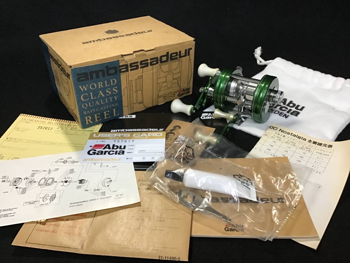 Abu Garcia Ambassadeur 2500C Nostalgia Green アブ アンバサダー 
