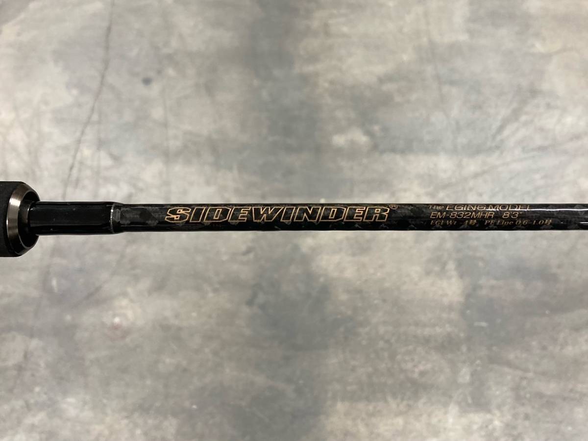 デプス　SIDEWINDER エギングロッド　EM-832MHR 中古 中古] デプス/サイドワインダー EM-832MHR (エギングモデル)*2ピース