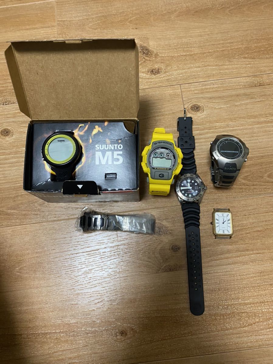 動作未確認 ジャンク品 腕時計 SEIKO セイコー SUUNTO スントCASIO 