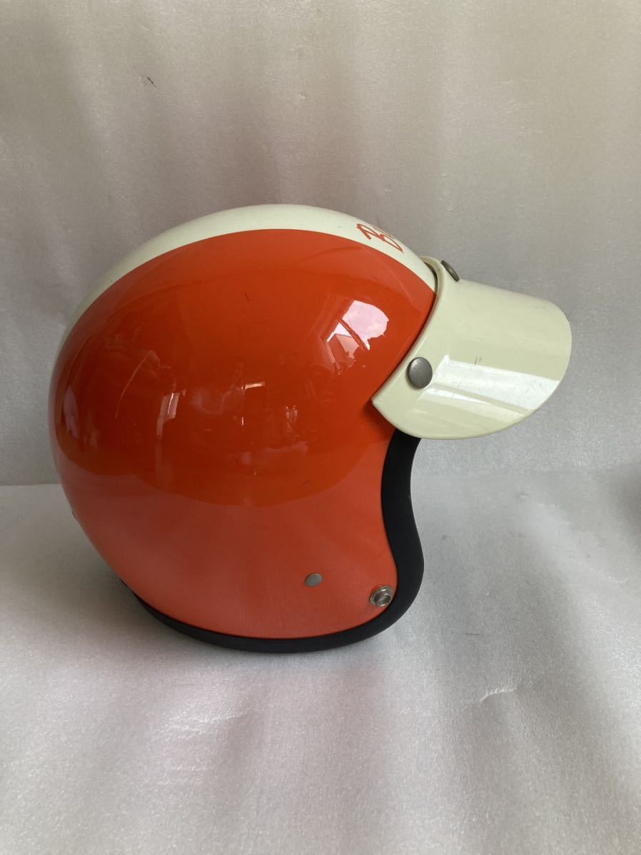 スモールブコ　SMALL BUCO ヘルメット　M スモールブコ BUCO SMALL シールド、バイザー付き ,SmallBucoスモールブコヘルメット 値下げしました❗️Buco&frasl;スモールブコ☆M☆ビンテージヘルメット