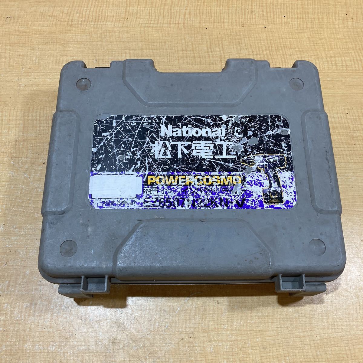 松下電工 National ナショナル 12V インパクトドライバー 12v 2点 ドリルドライバー 2電源 ☆ナショナル インパクト - 1点 バッテリー2個 充電器 充電インパクトドライバ
