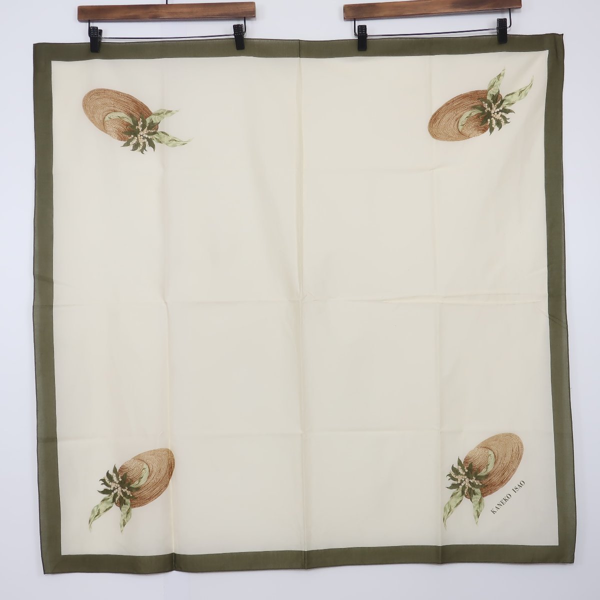 極美品！】カネコイサオ KANEKO ISAO☆鈴蘭と麦わら帽子Ptが大人可愛い  