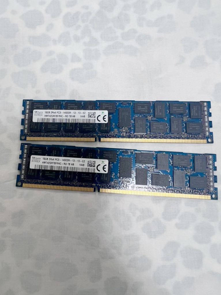 16GB SK Hynix DDR3 2Rx4 PC3-14900R ECC 1866MHz of Server