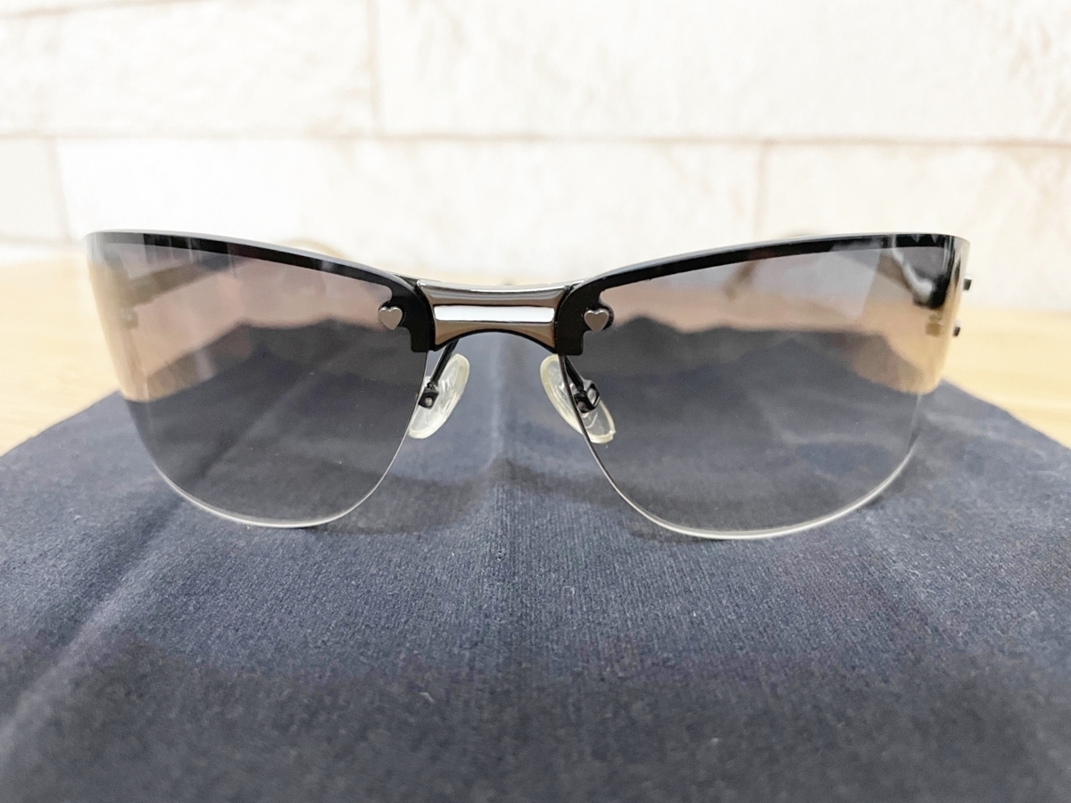 Christin Dior ディオール ロゴ DIORISSIMO/J KJ129 67□14-125 サングラス メガネ 眼鏡 ブラック系