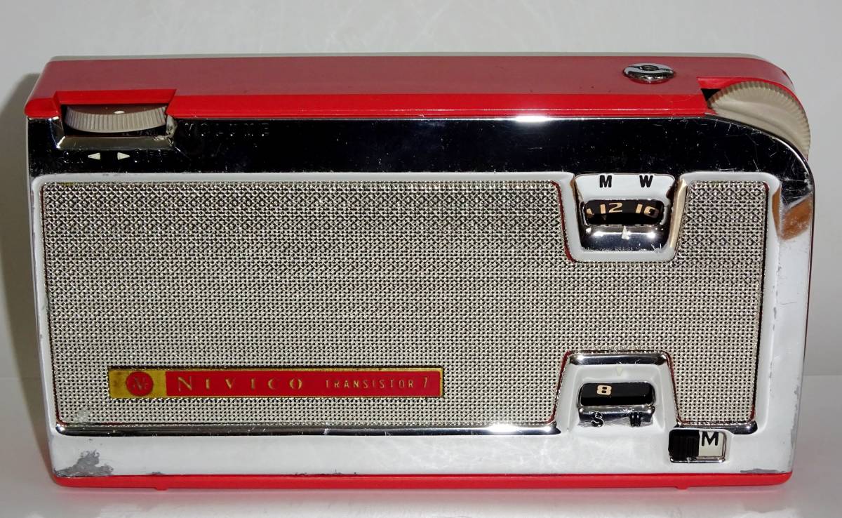 NIVICO（JVC） 7石2バンド・トランジスタラジオ 7TA-4 （整備品）