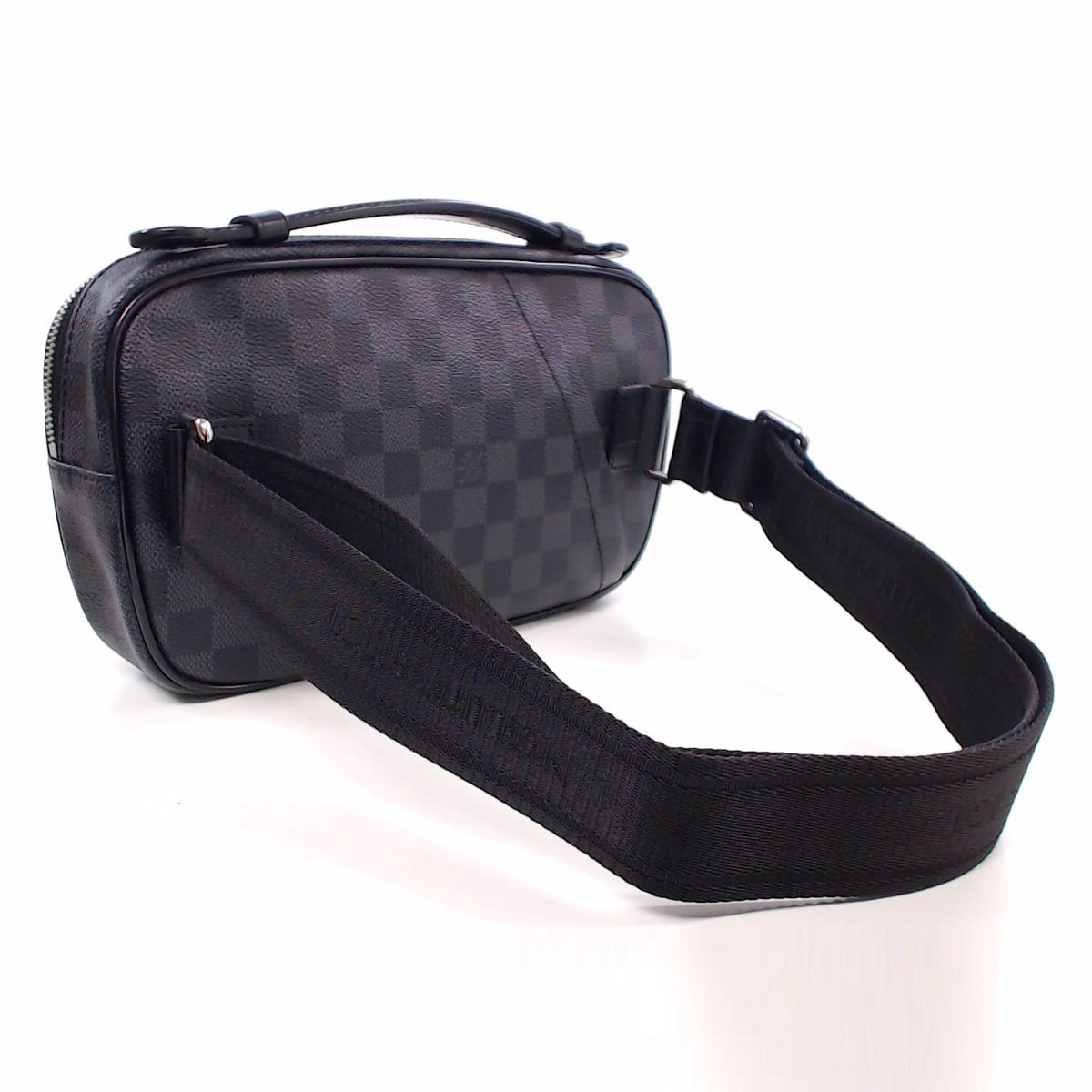 1円超美品☆ヴィトン☆ダミエ グラフィット アンブレール ウエスト 