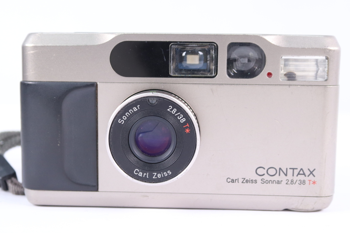 ジャンク】CONTAX コンタックス T2 Carl Zeiss Sonnar 38mm F2.8 T