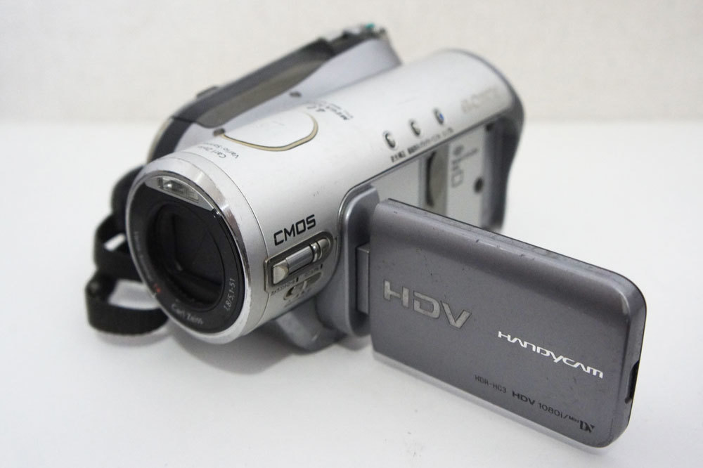 1円～Sony【 HDR-HC3 】HDV miniDV ハイビジョンハンディカム 電源OK