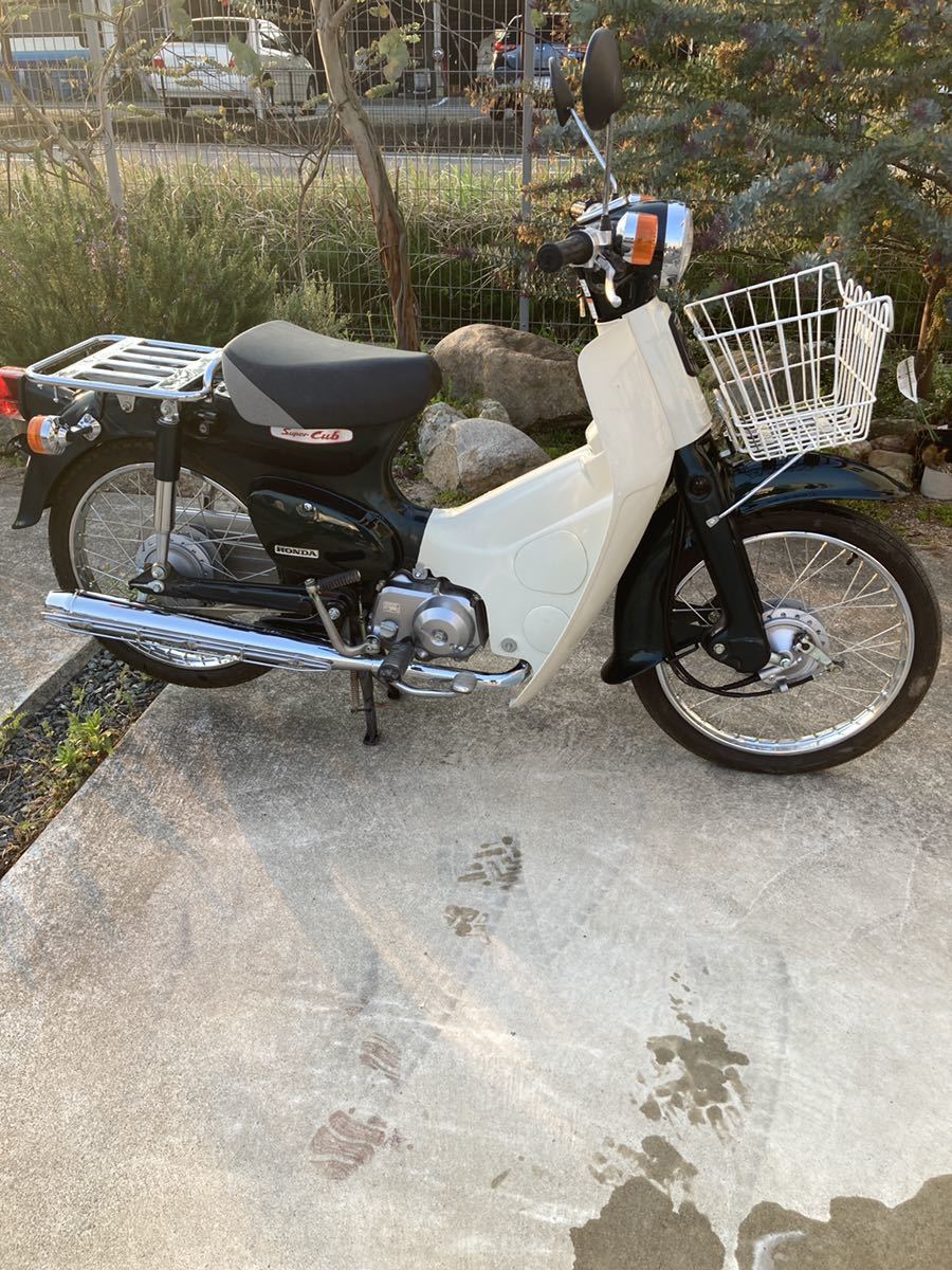 ホンダ スーパーカブ50 HONDA 低走行 100キロ 倉庫内保管車 引取限定(50cc