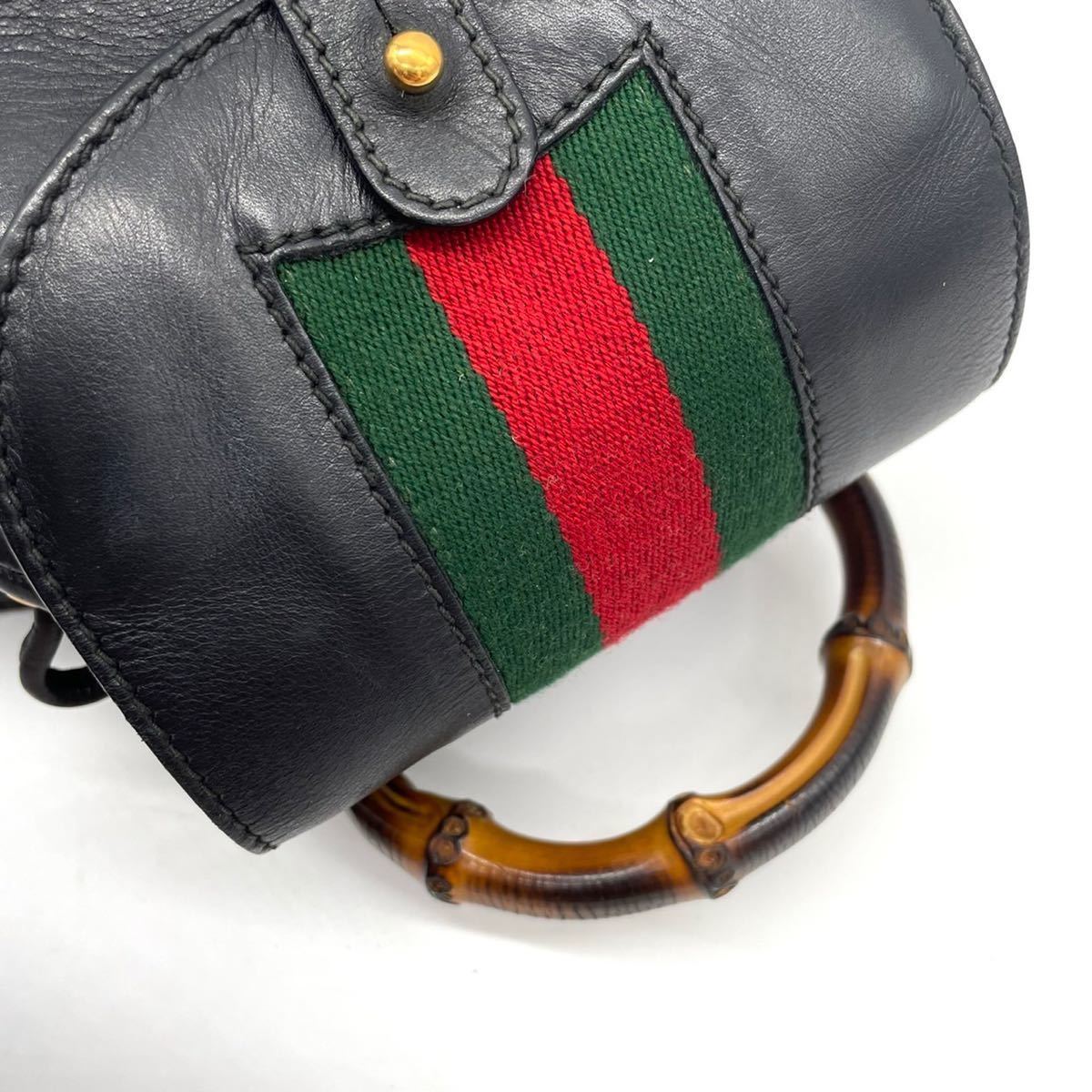 1円《美品》GUCCI グッチ リュックサック バックパック バッグ 