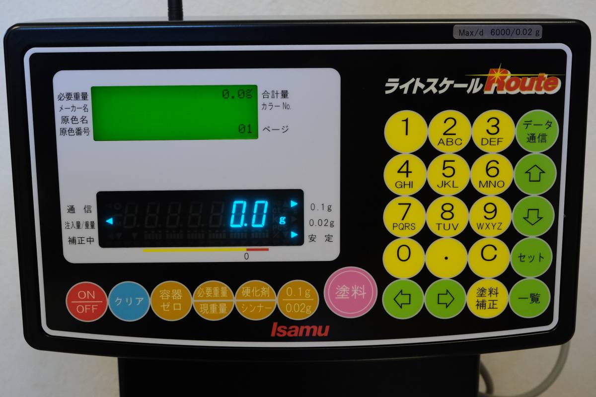 イサム塗料 ISAMU ライトスケールRoute 板金塗装 塗料 調色用計量器