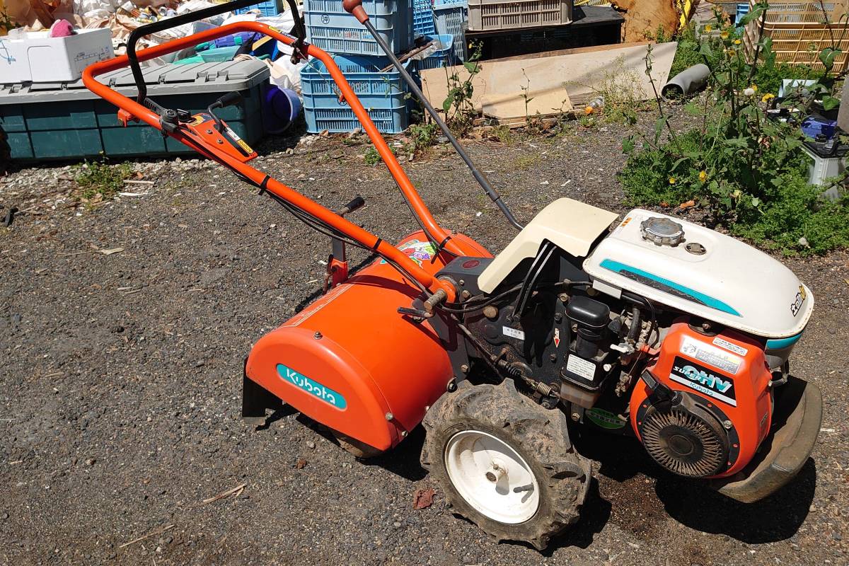 代理出品 管理機 クボタ TR-60 土の助Jr エンジン一発始動！！不具合