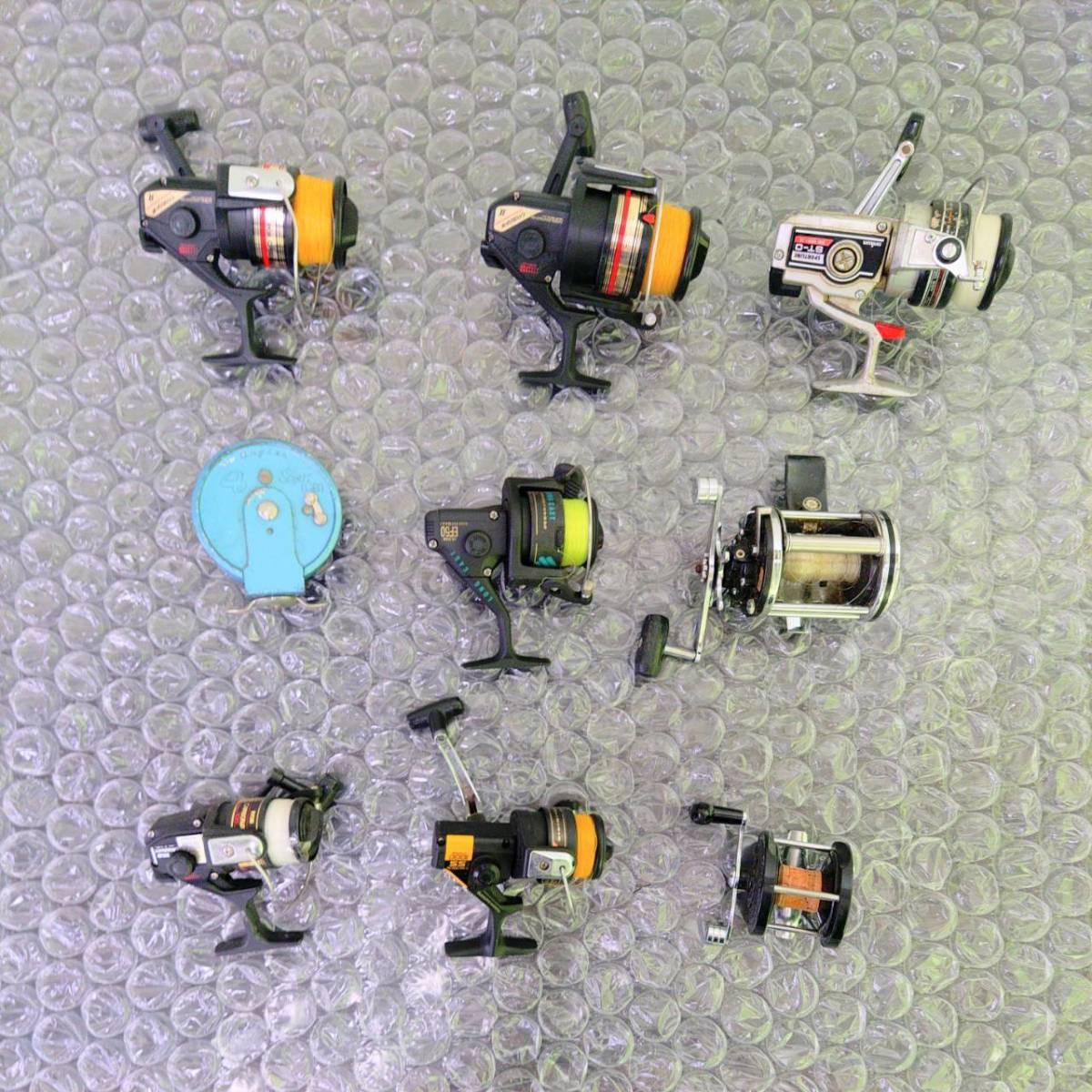 W052(2920)-539【名古屋】リール　まとめ　約2.5㎏　Daiwa　ダイワ　RYOBI　リョービ 他