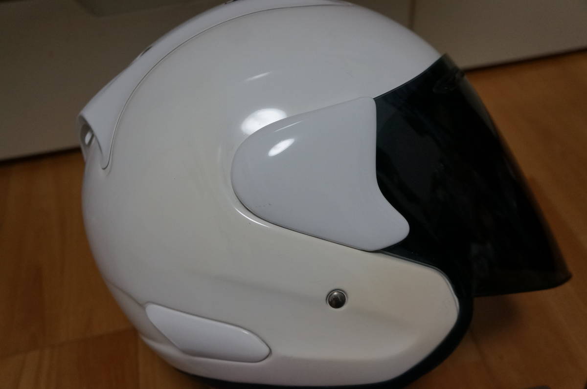 廃版 Arai SZ-RAM3 ホワイト 人気のMサイズ 洗浄済み 美品 色やけあり 