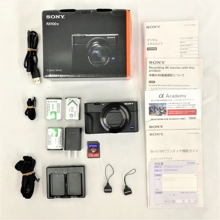  1579095 ソニー SONY Cyber-shot RX100V DSC-RX100M5 通電確認済み(ソニー)｜売買されたオークション情報、yahooの商品情報をアーカイブ公開 - オークファン ソニー