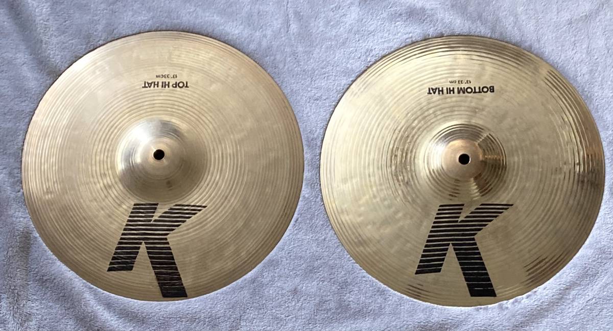 Zildjian K 0 Pair HiHat USED Brilliant 80