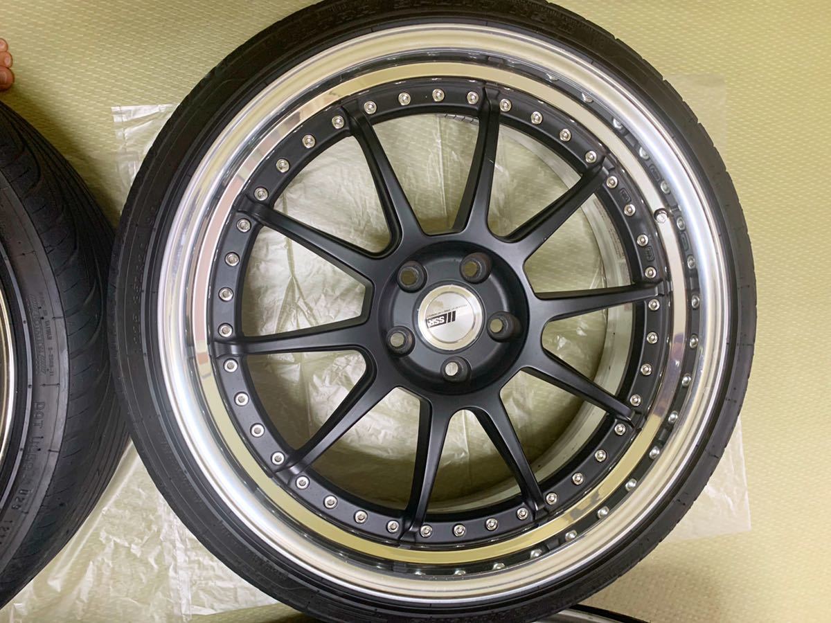 美品 SSR プロフェッサー SP3 20インチ 8.5J 9J ワーク WORK RAYS