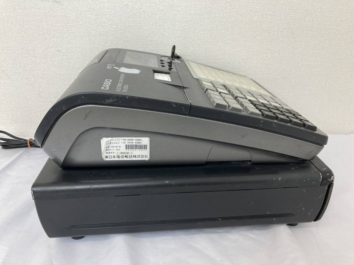 カシオレジスターTK-2500設定無料72タッチ3面n21422 -カシオ