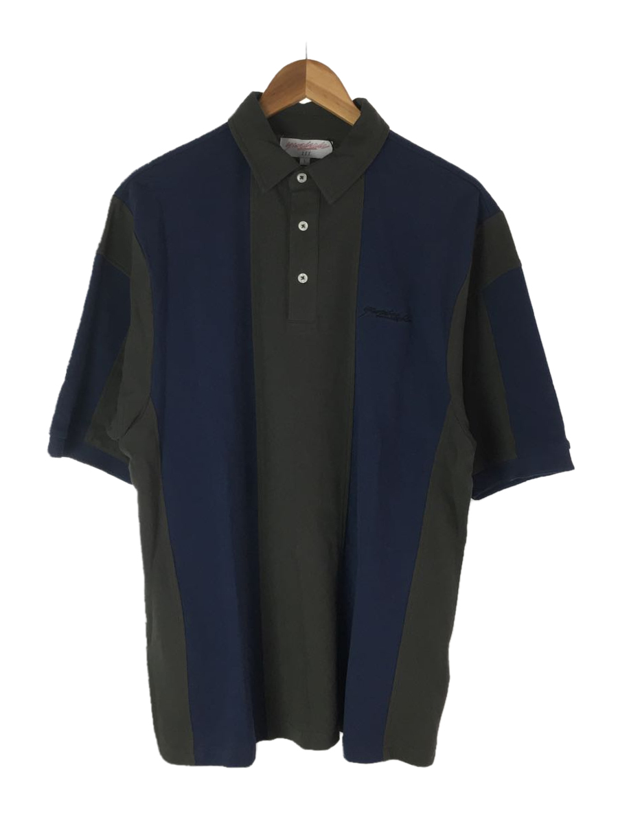 正規品 YARDSALE◆ポロシャツ/L/コットン/グレー/21-071-424-1002-2-0/マラドーナポロシャツ/ヤードセール
