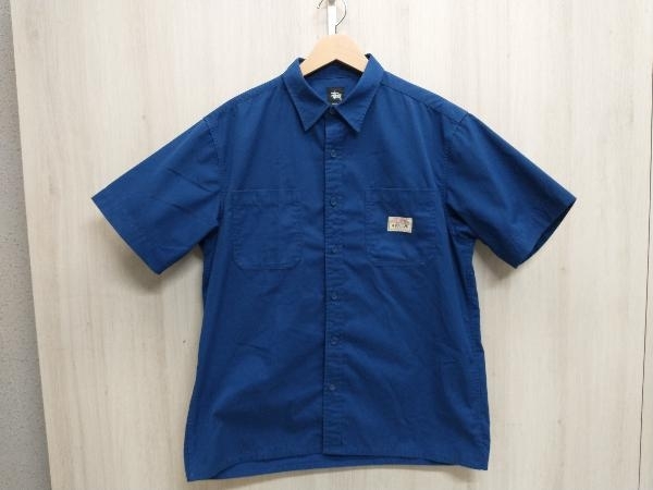 赤字超特価，SALE STUSSY ステューシー 半袖シャツ ブルー サイズXL ストリート系 夏(半袖シャツ)｜売買されたオークション情報、yahooの商品情報をアーカイブ公開 - オークファン 男性用