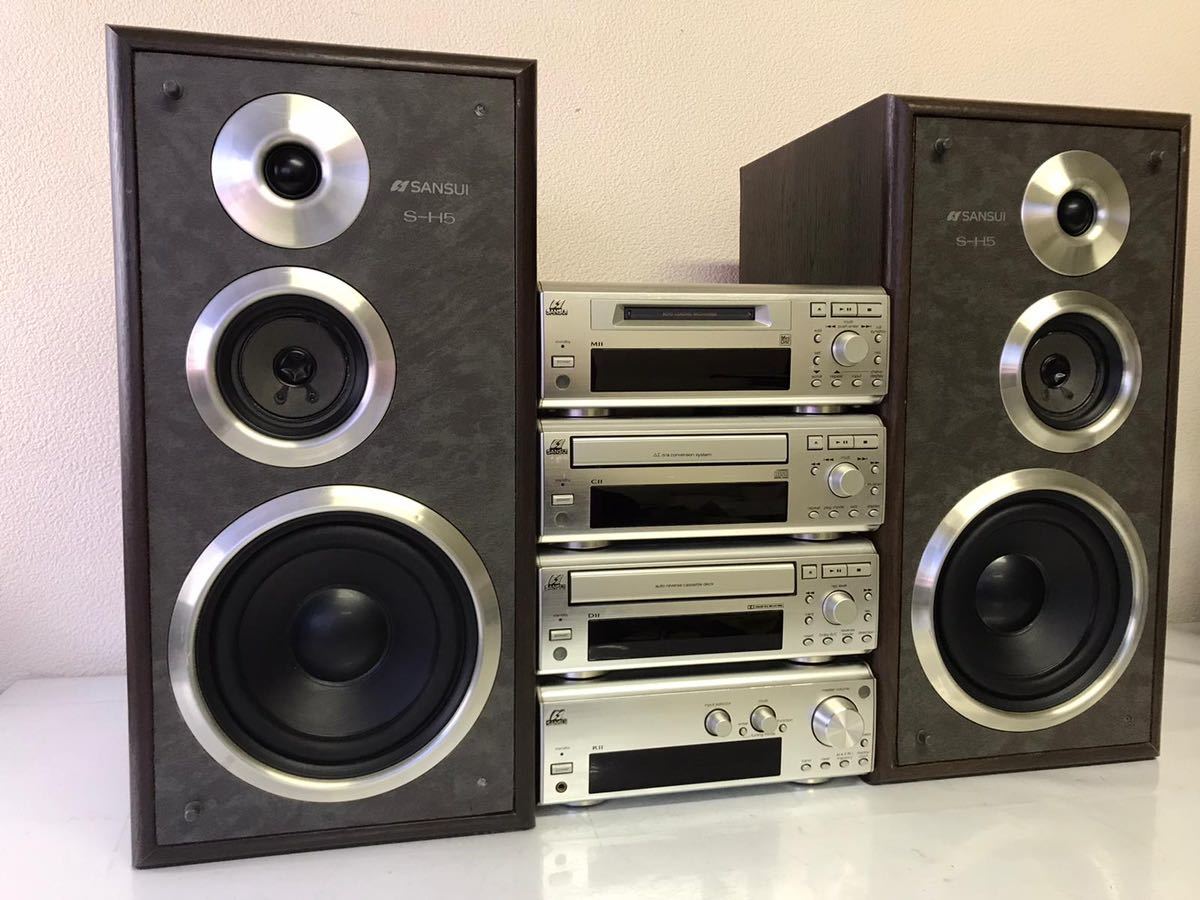 サンスイ ステレオレシーバーR11•MDレコーダーM11 【公式通販】