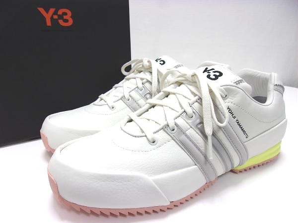 送料無料☆新品☆Y-3 ワイスリー☆レザー スニーカー☆SPRINT☆26.5cm 