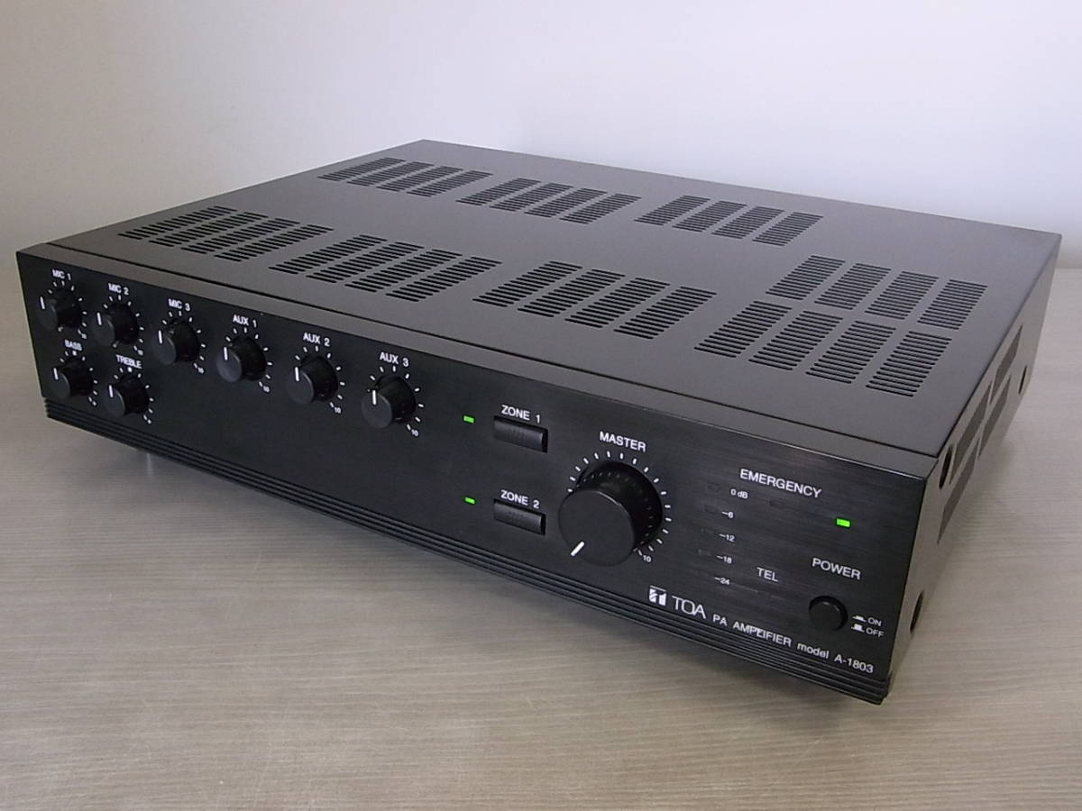 TOA TA-130 : 30W PAアンプ30W 楽器・音響機器 簡易型アンプ 電池屋
