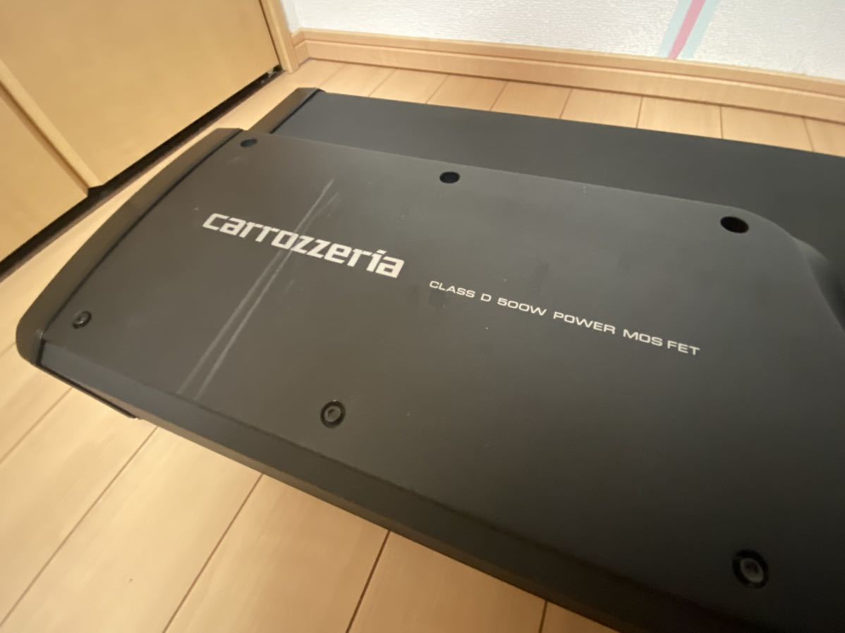 カロッツェリア　パワードサブウーハー　TSーWX99A パイオニア　アンプ内蔵 TS-WX99A カロッツェリア carrozzeria アンプ内蔵サブウーファー 車 500W