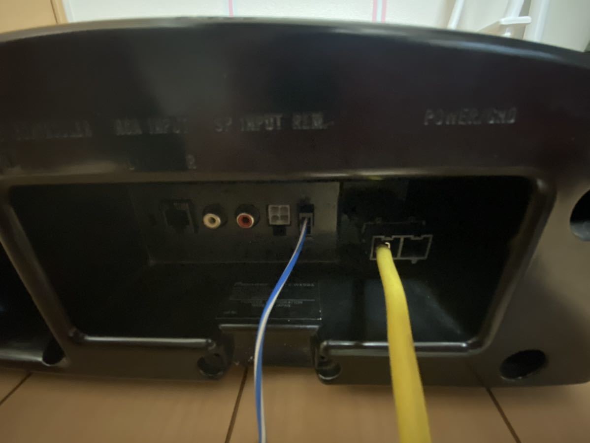 カロッツェリア　パワードサブウーハー　TSーWX99A パイオニア　アンプ内蔵 TS-WX99A カロッツェリア carrozzeria アンプ内蔵サブウーファー 車 500W