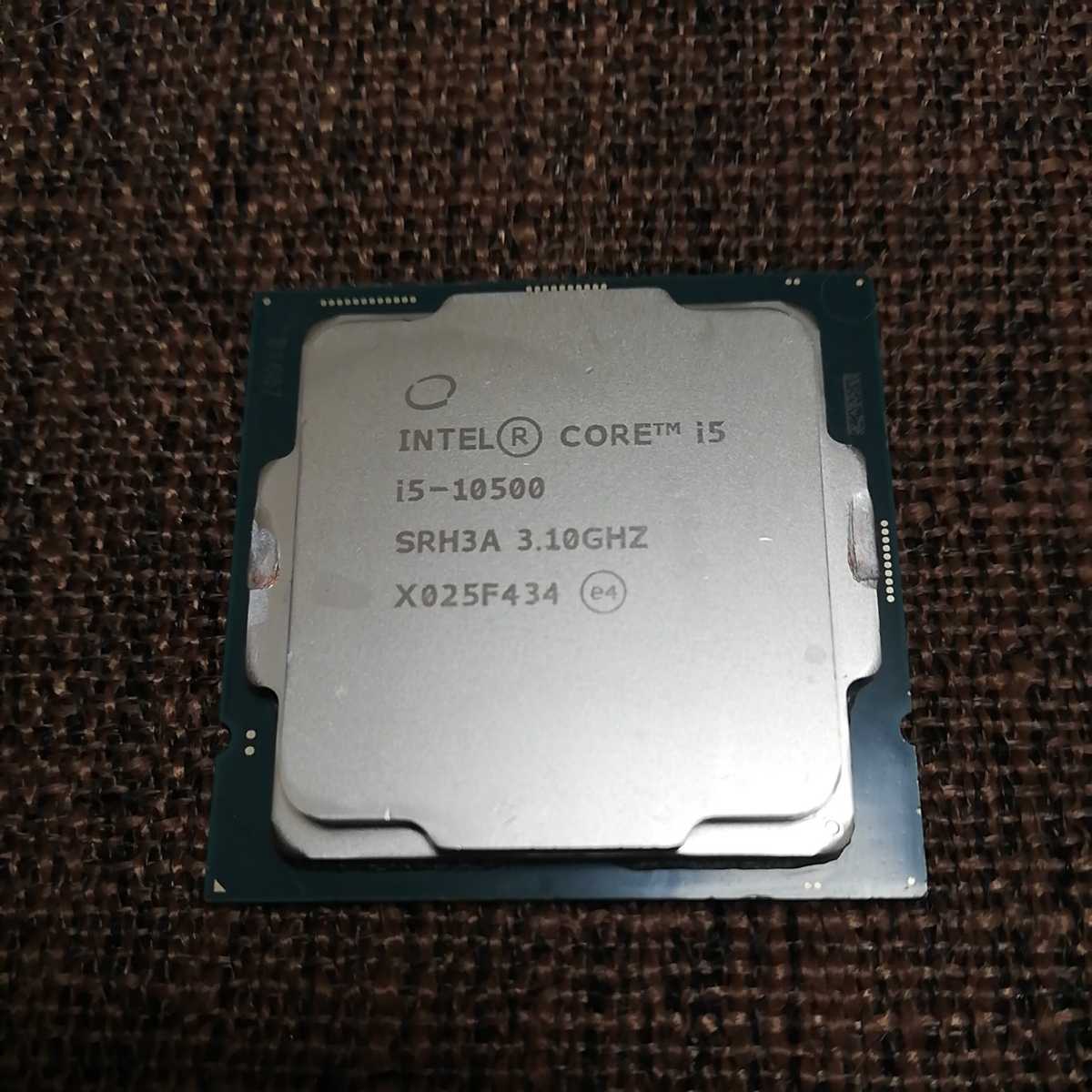 Intel Core i5-10500 3.10GHZ 中古pc解体ジャンク品！ - Intel Core i5