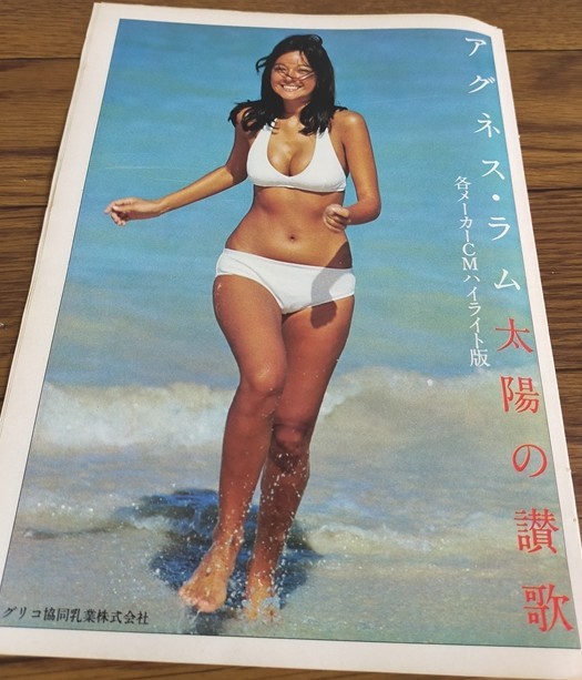 ◇70年代アイドル【アグネス・ラム③】水着6ページ切抜き 送料140円