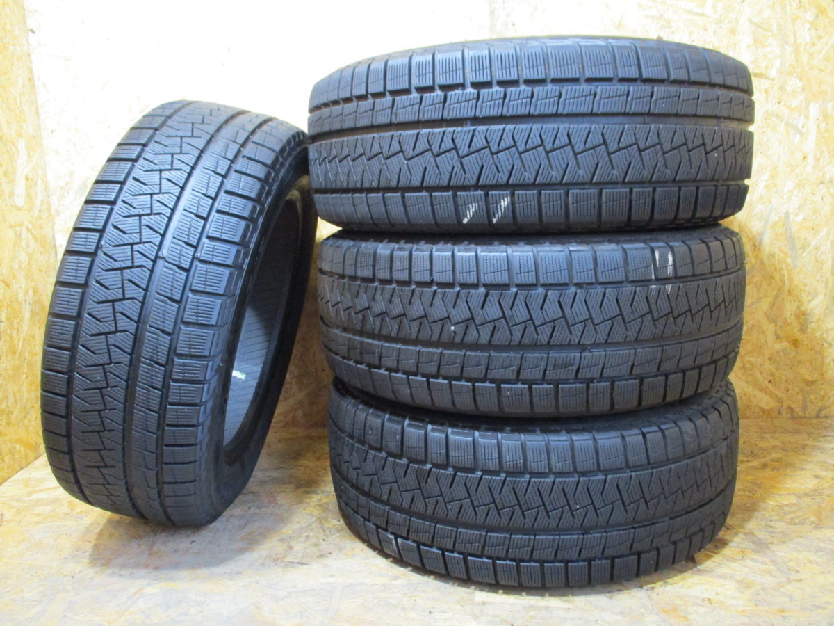 【青森発】215/55R16 93Q★8.5分山 ピレリ ICE ASIMMETRICO 2018年製　4本価格　スタッドレス【送料無料】AOM-X1158　トヨタ クラウンなど 215&frasl;55R16 ピレリ 4本セット V40CC V40 評価篇